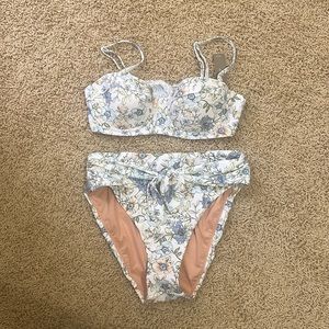 J crew floral bikini